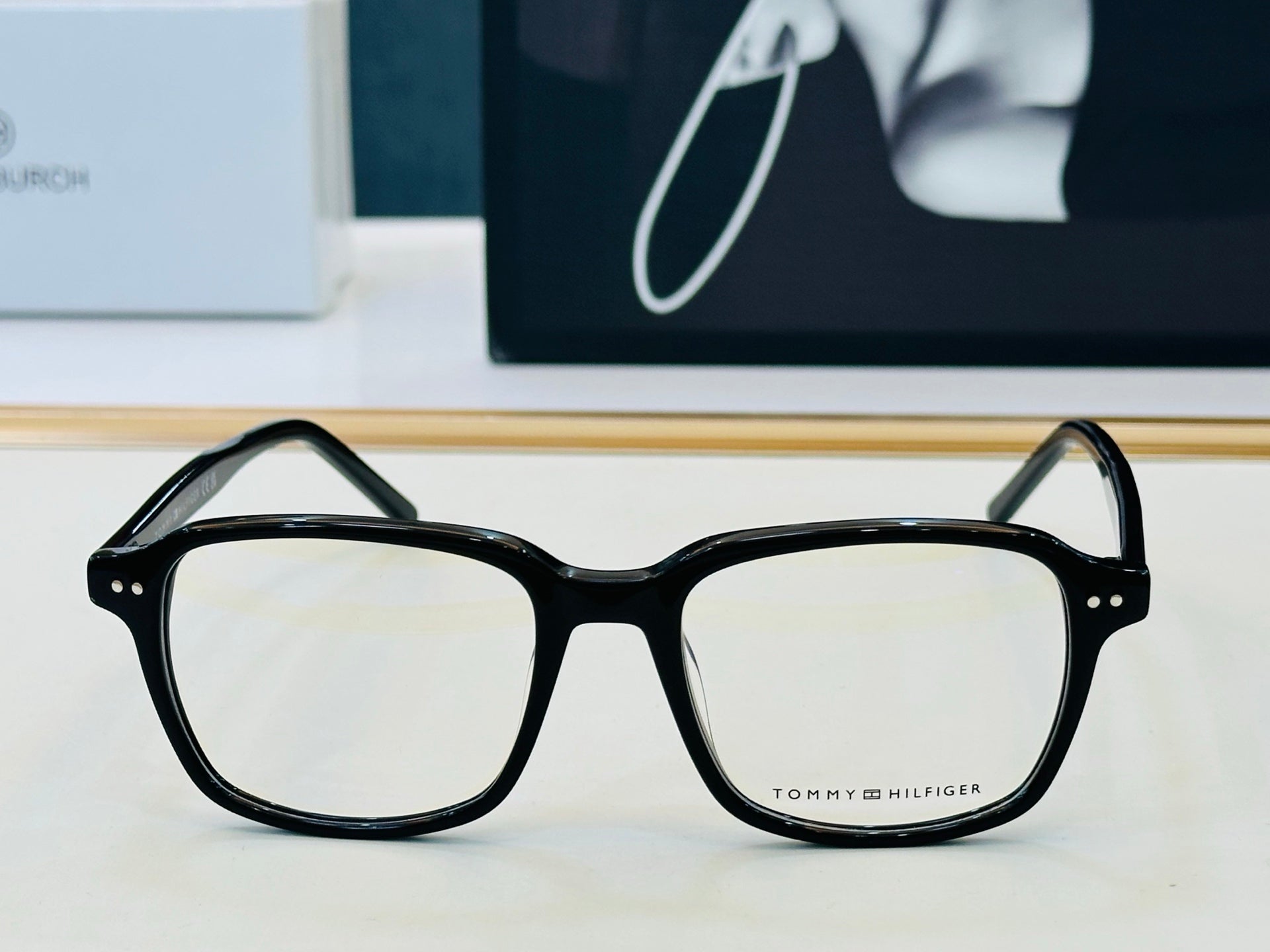 Tom Ford TH2190 Acetate Fashion Black Lens Sunglasses for Men & Women - detail image 7