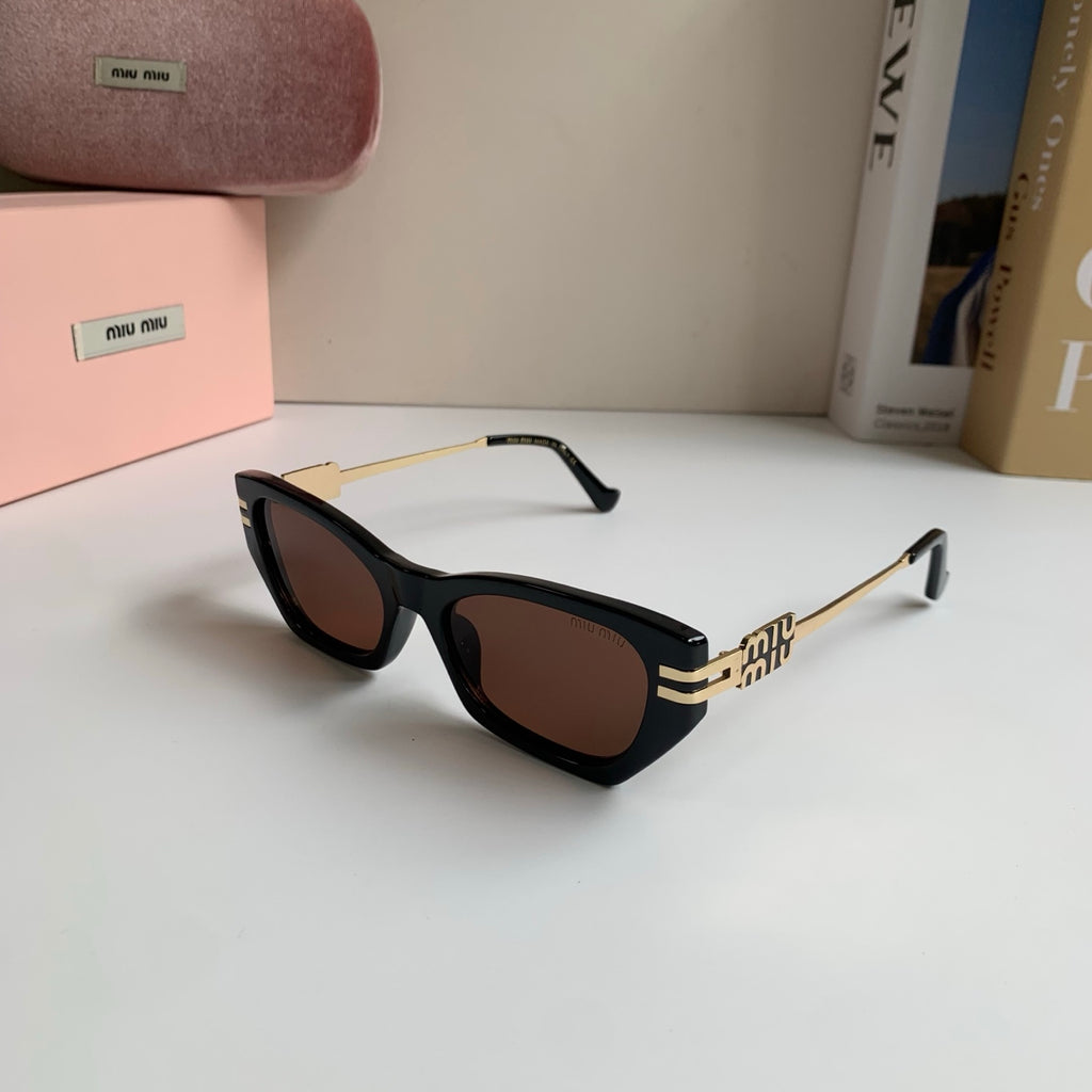 Miu Miu Cat-Eye Silver Lens Sunglasses for Men & Women - 487740 - detail image 2