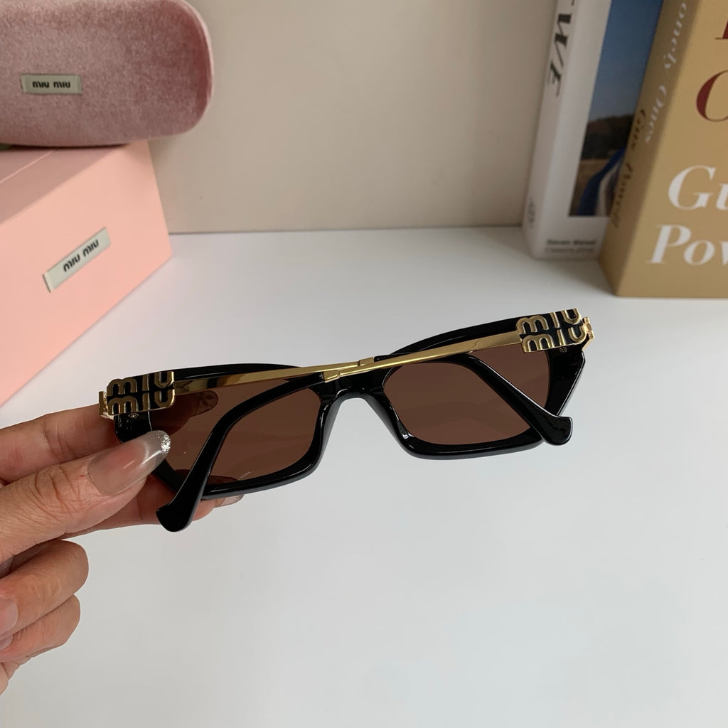 Miu Miu Cat-Eye Silver Lens Sunglasses for Men & Women - 487740 - detail image 9