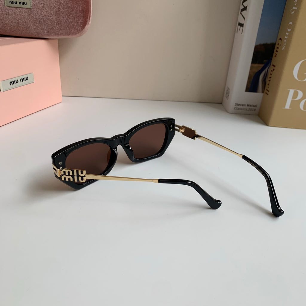 Miu Miu Cat-Eye Silver Lens Sunglasses for Men & Women - 487740 - detail image 6