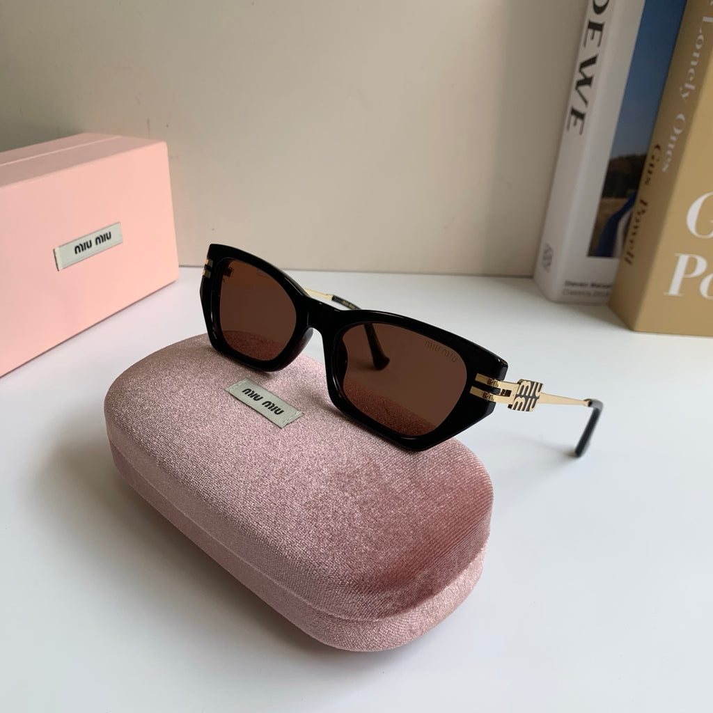 Miu Miu Cat-Eye Silver Lens Sunglasses for Men & Women - 487740 - detail image 4