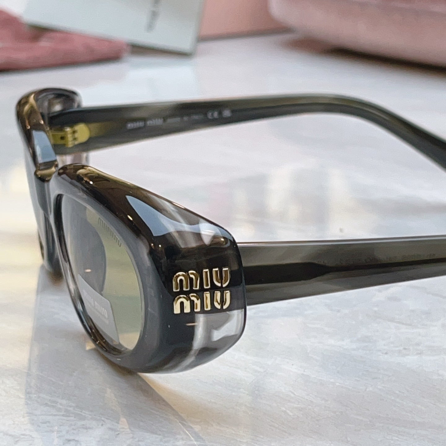 Miu Miu B09S Fashion Brown Lens Sunglasses for Men & Women - detail image 12