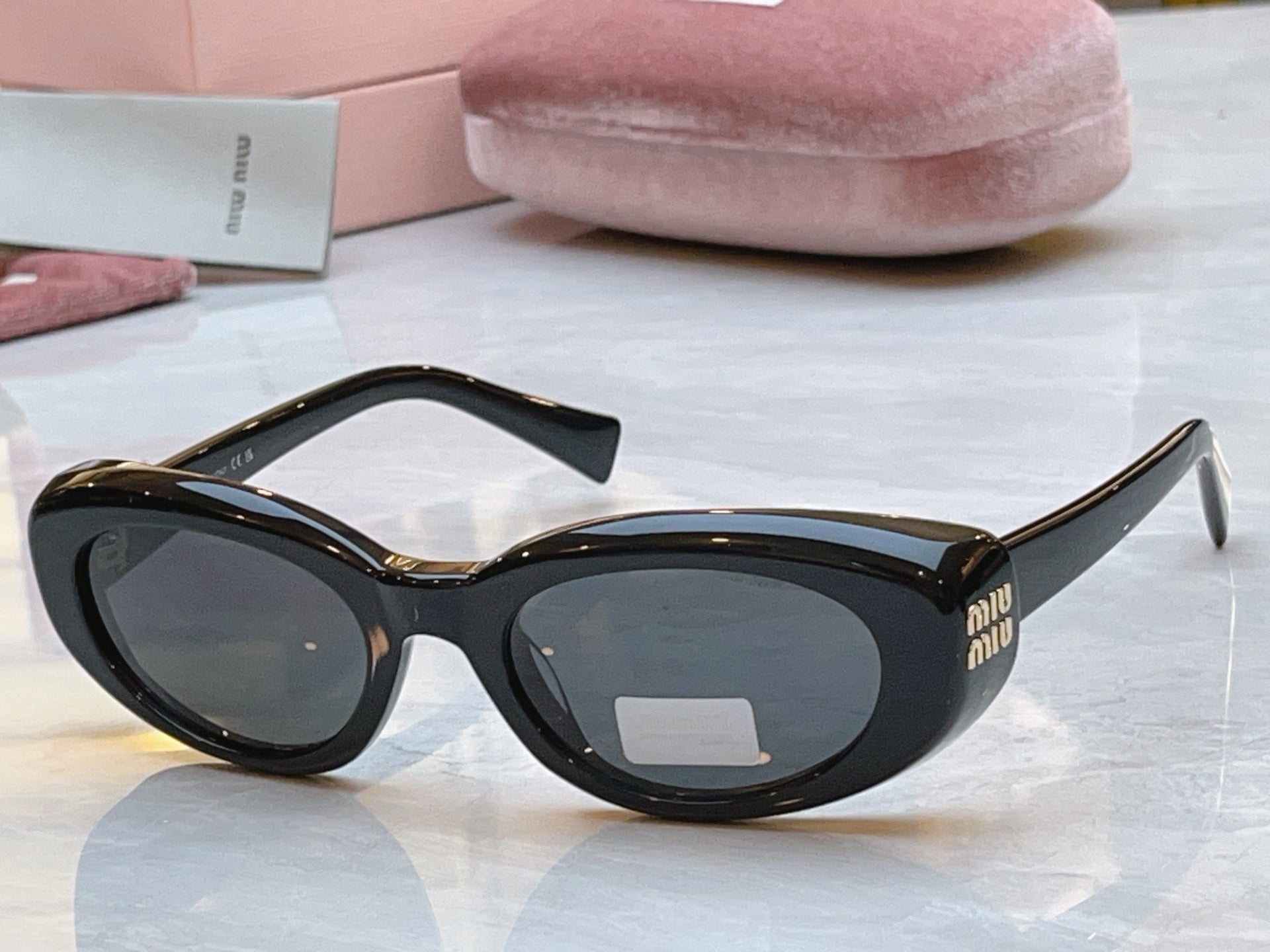 Miu Miu B09S Fashion Brown Lens Sunglasses for Men & Women - detail image 4