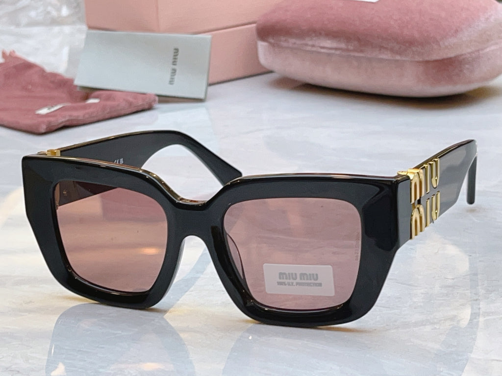 Miu Miu B05-F Fashion Black Lens Sunglasses for Men & Women - detail image 5