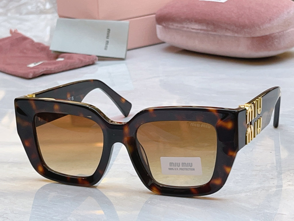 Miu Miu B05-F Fashion Black Lens Sunglasses for Men & Women - detail image 4