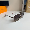 Louis Vuitton Metal Square Silver Lens Sunglasses for Men & Women - 414878