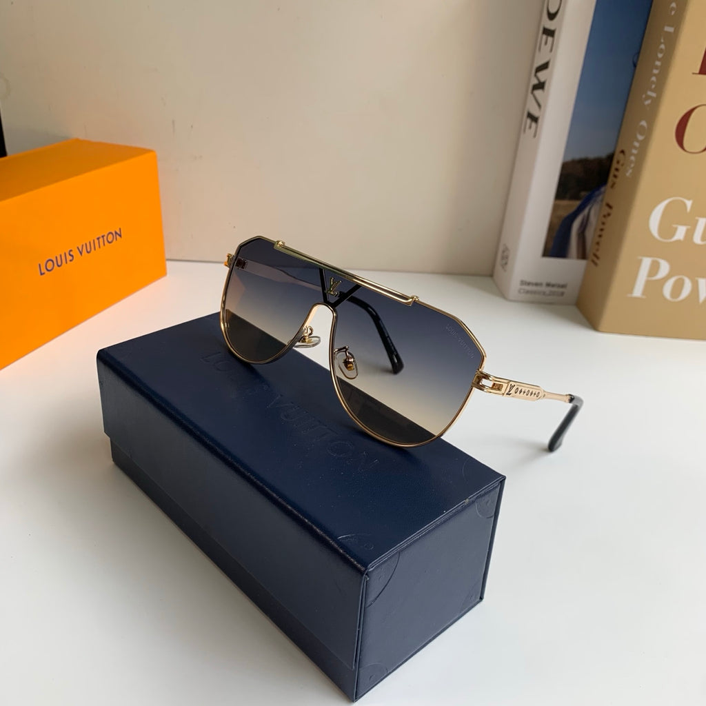 Louis Vuitton Metal Square Silver Lens Sunglasses for Men & Women - 414879 - detail image 5