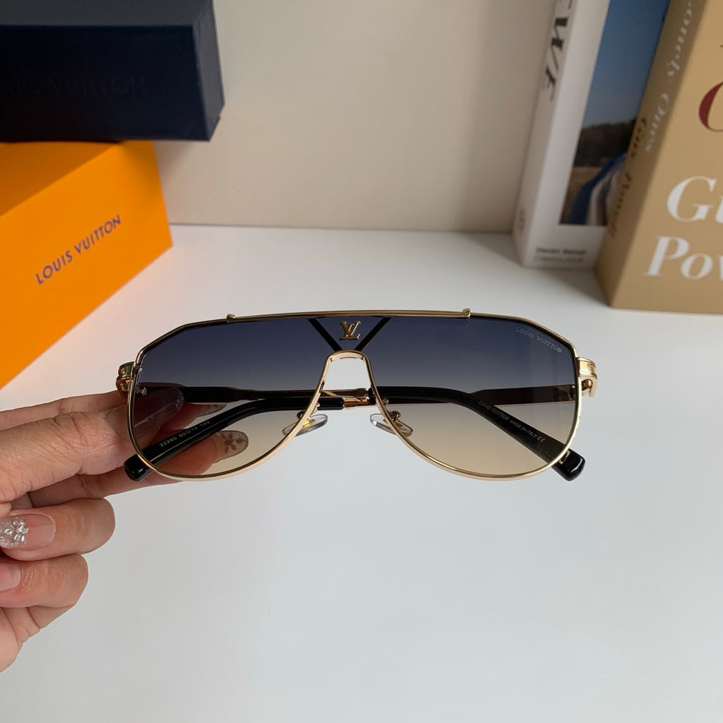 Louis Vuitton Metal Square Silver Lens Sunglasses for Men & Women - 414879 - detail image 4