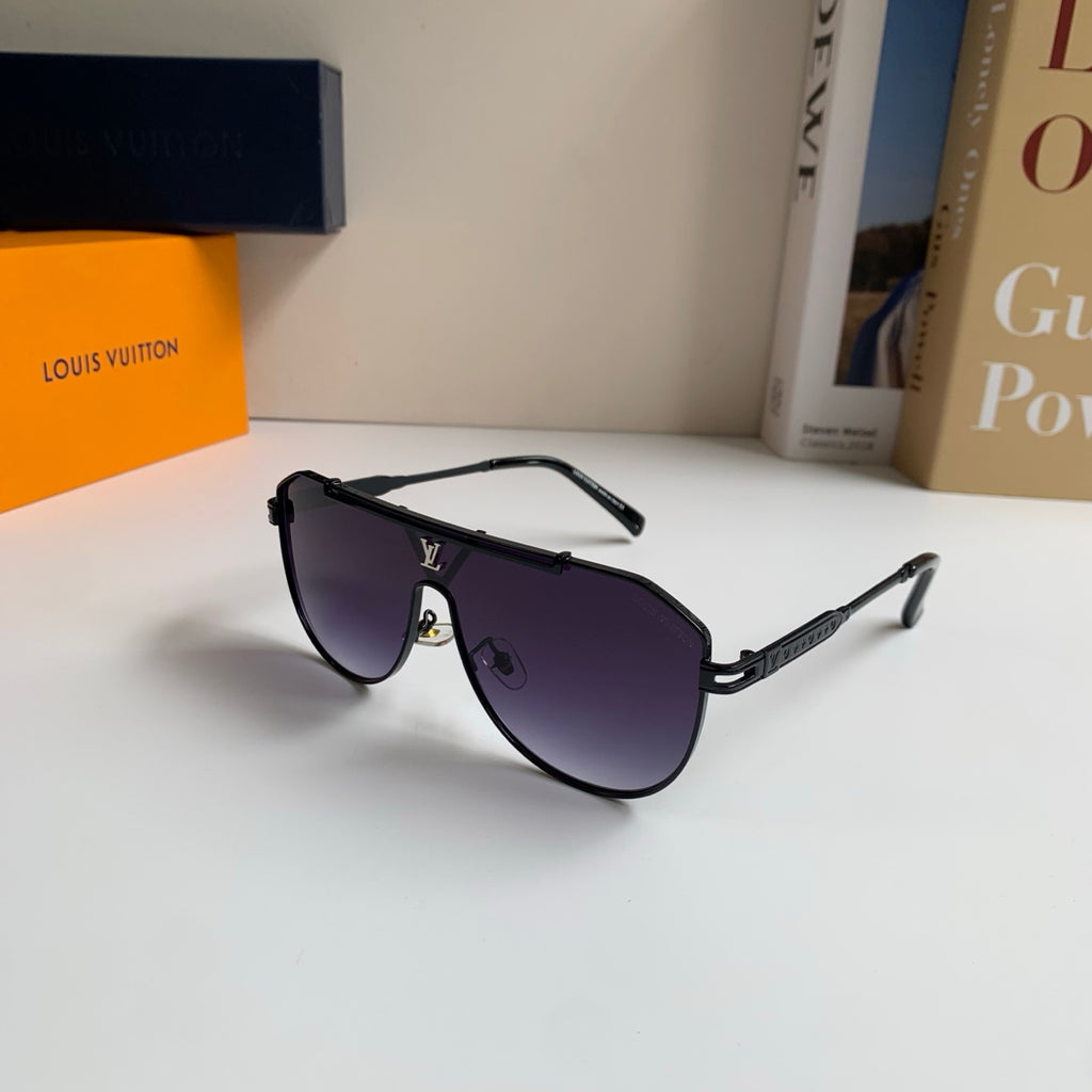 Louis Vuitton Metal Square Silver Lens Sunglasses for Men & Women - 414880 - detail image 2