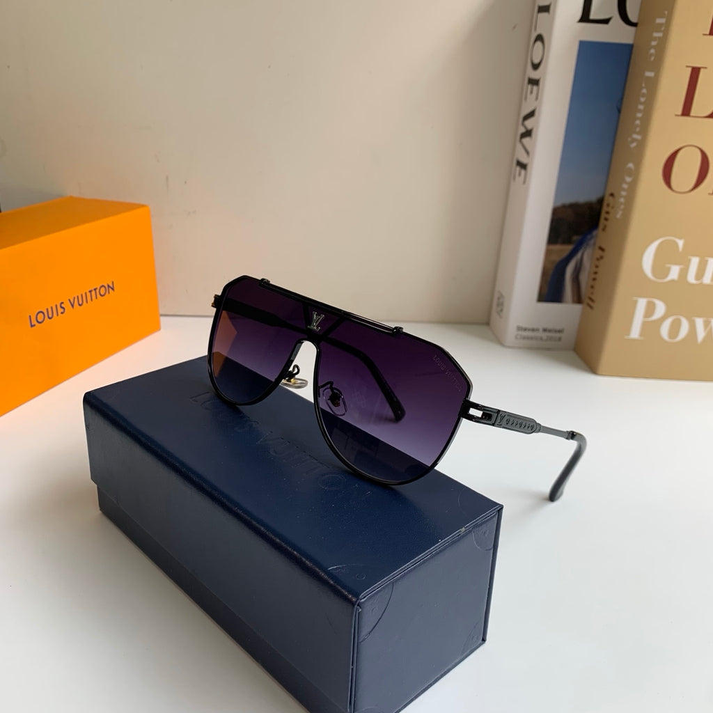 Louis Vuitton Metal Square Silver Lens Sunglasses for Men & Women - 414880 - detail image 5