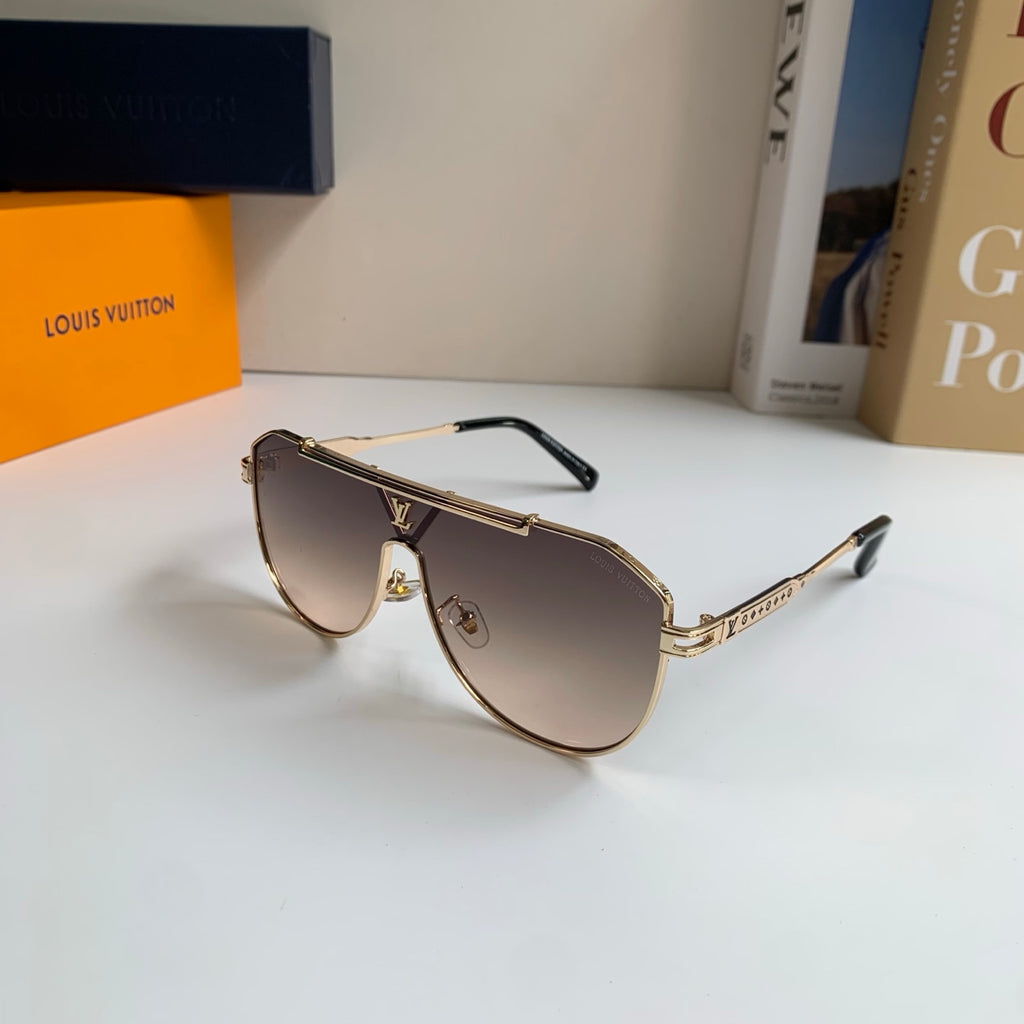 Louis Vuitton Metal Square Silver Lens Sunglasses for Men & Women - 414881 - detail image 2