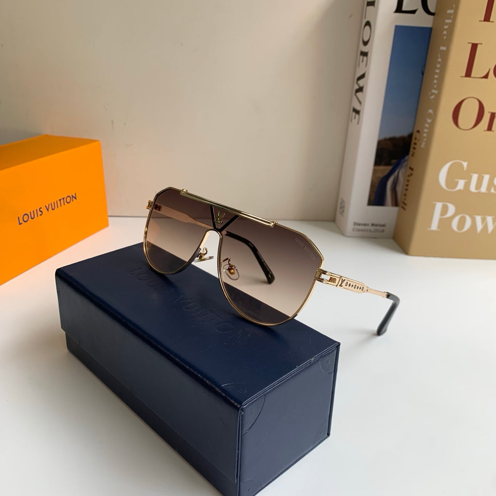 Louis Vuitton Metal Square Silver Lens Sunglasses for Men & Women - 414881 - detail image 4