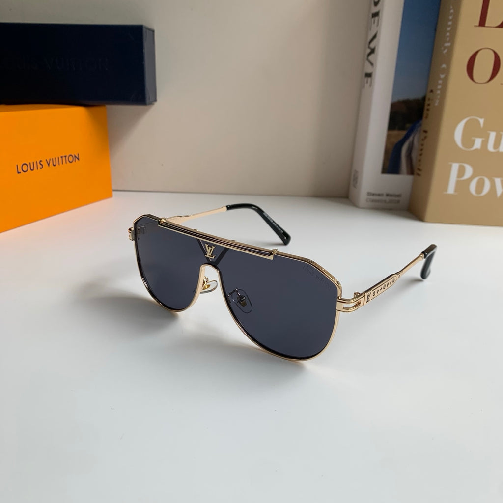 Louis Vuitton Metal Square Silver Lens Sunglasses for Men & Women - 414882 - detail image 2