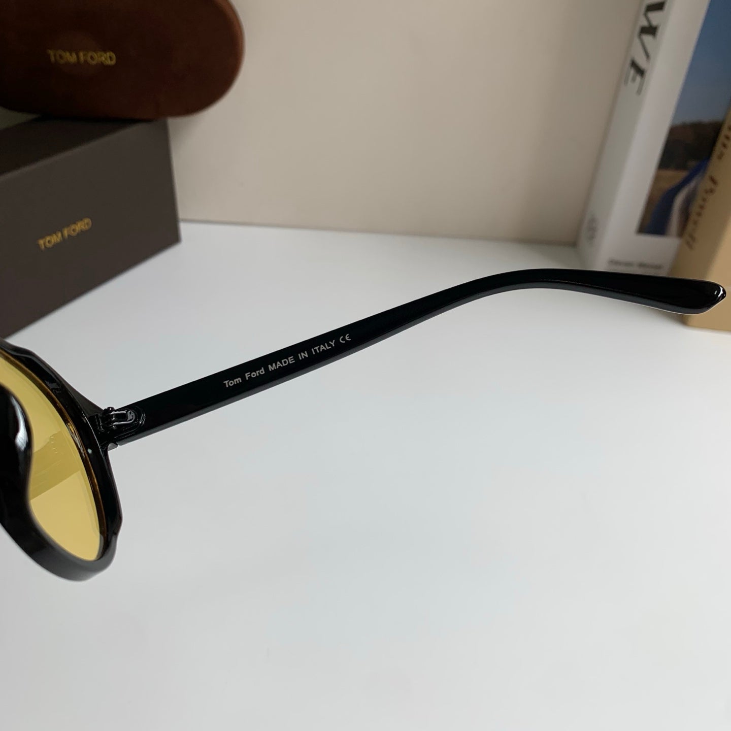 Tom Ford Fashion Gold Lens Sunglasses for Men & Women - 432880 - detail image 7