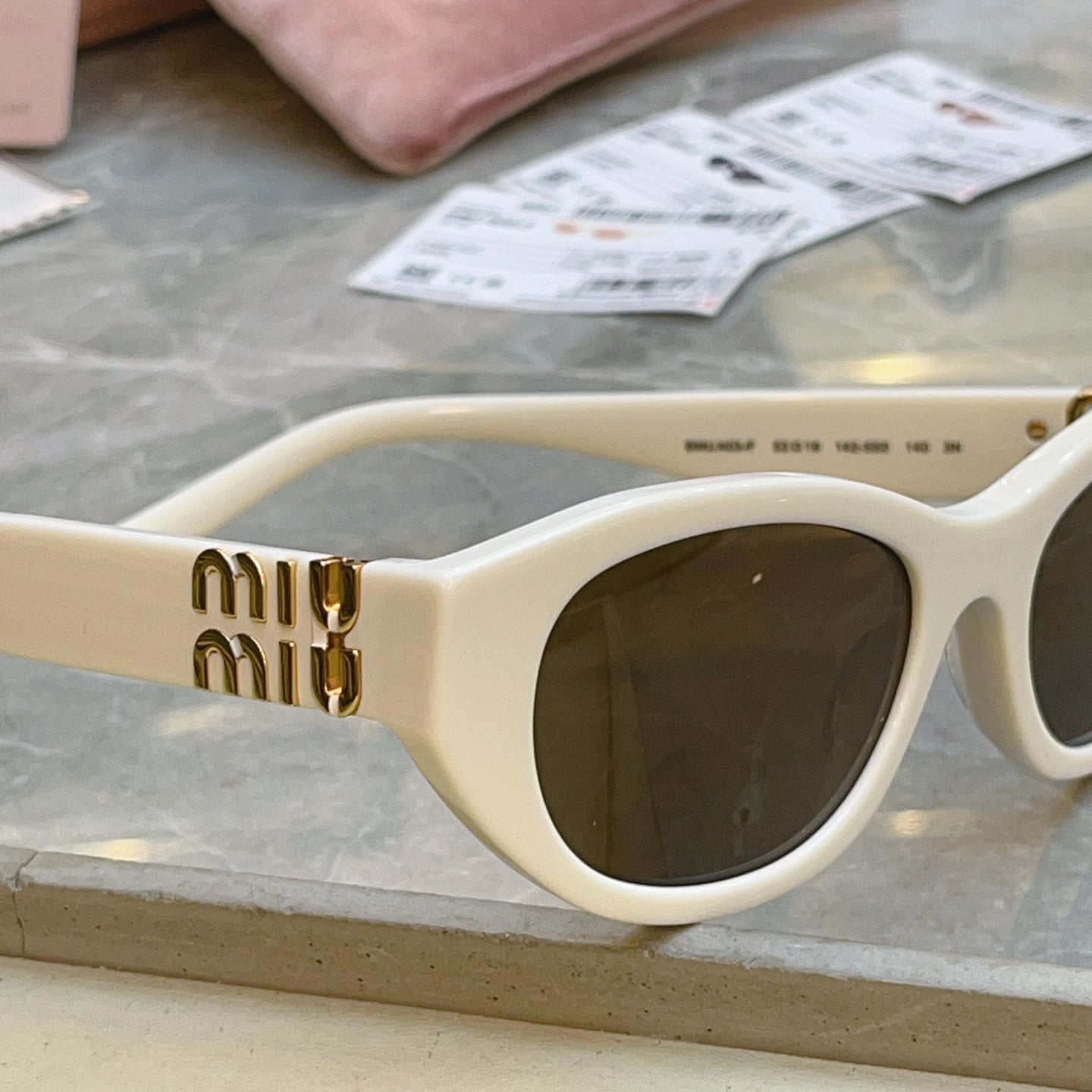 Miu Miu A03-F Fashion Brown Lens Sunglasses for Men & Women - 466082 - detail image 8