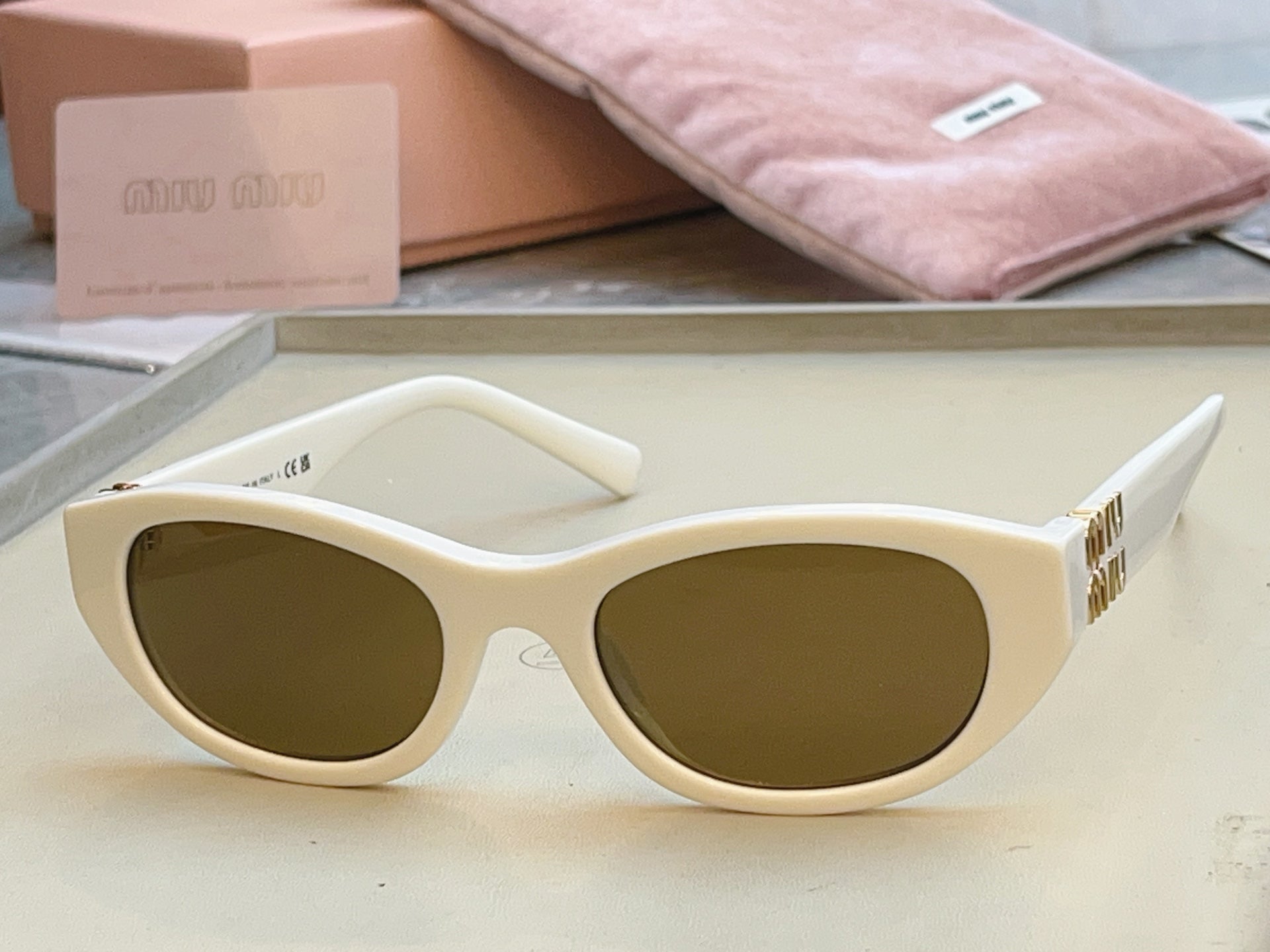 Miu Miu A03-F Fashion Brown Lens Sunglasses for Men & Women - 466082 - detail image 2