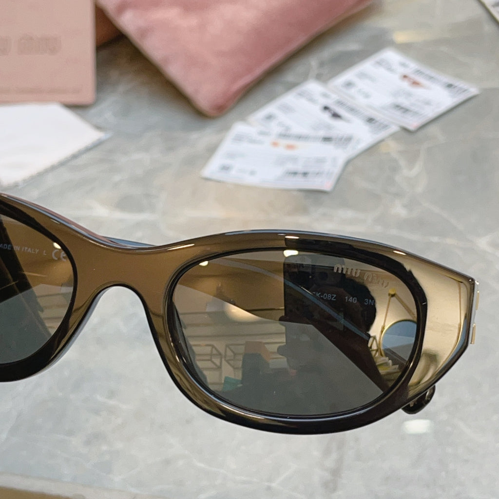 Miu Miu A03-F Fashion Black Lens Sunglasses for Men & Women - detail image 9