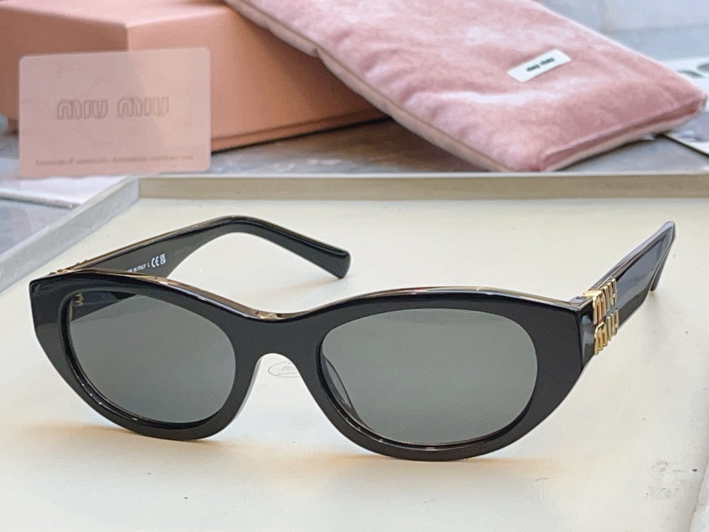 Miu Miu A03-F Fashion Black Lens Sunglasses for Men & Women - detail image 2