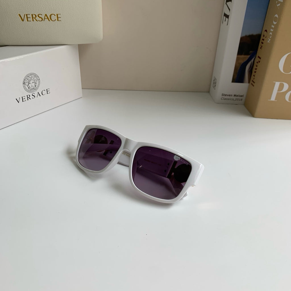 Versace Polarized Square Silver Lens Sunglasses for Men & Women - 466236 - detail image 4