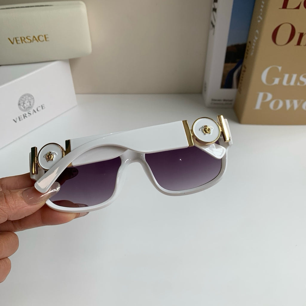 Versace Polarized Square Silver Lens Sunglasses for Men & Women - 466236 - detail image 6