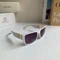 Versace Polarized Square Silver Lens Sunglasses for Men & Women - 466236