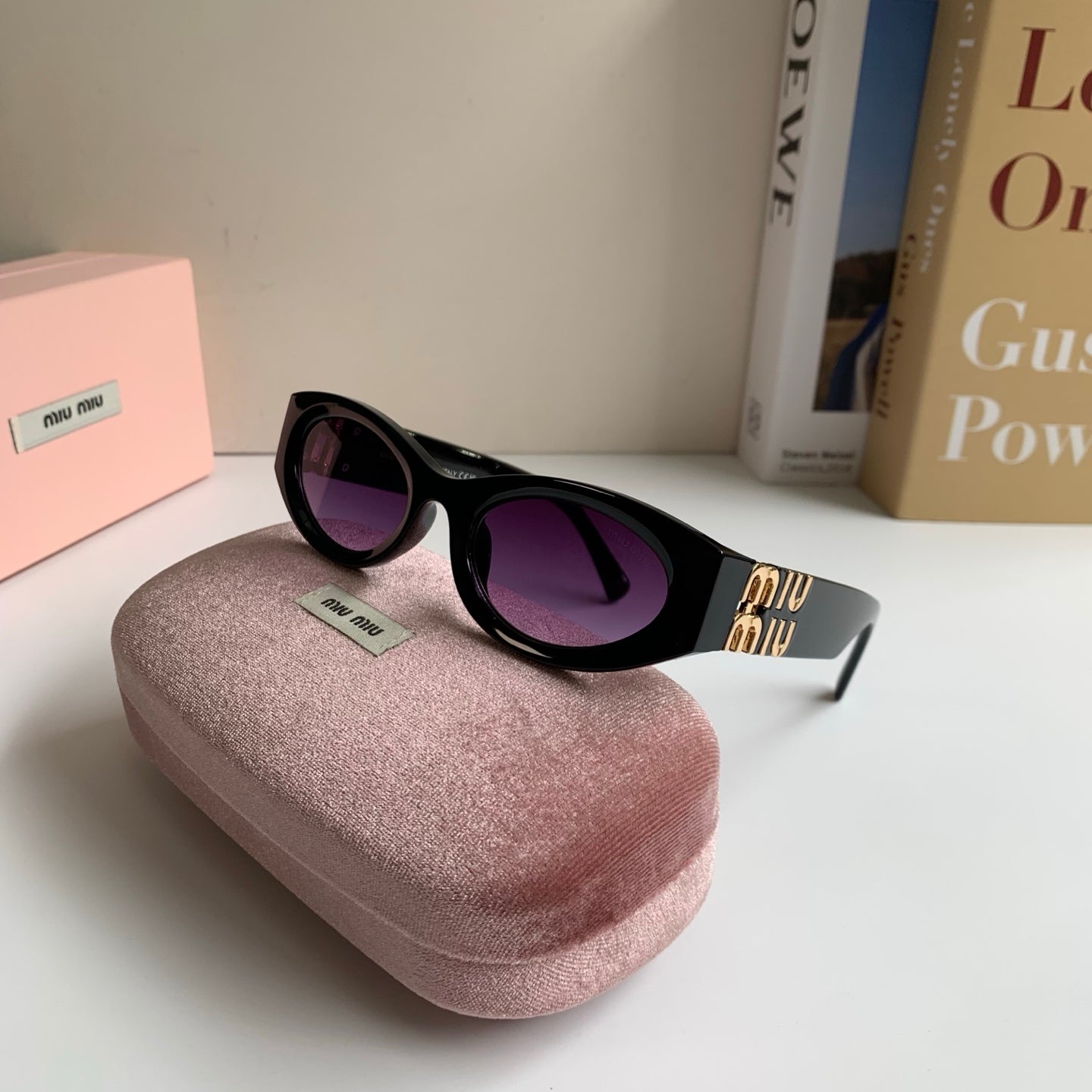 Miu Miu Fashion Silver Lens Sunglasses for Men & Women - 466086 - detail image 5