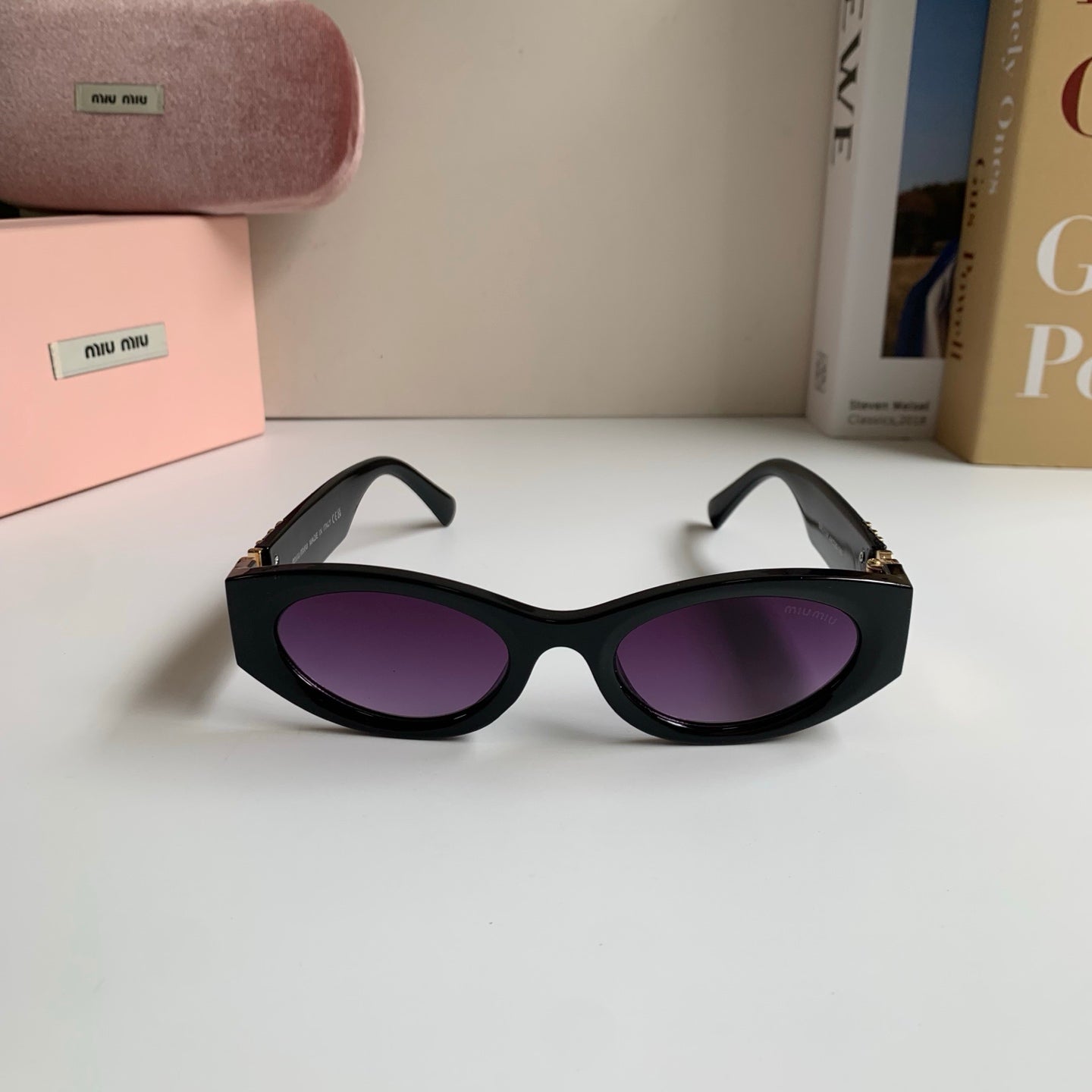 Miu Miu Fashion Silver Lens Sunglasses for Men & Women - 466086 - detail image 3