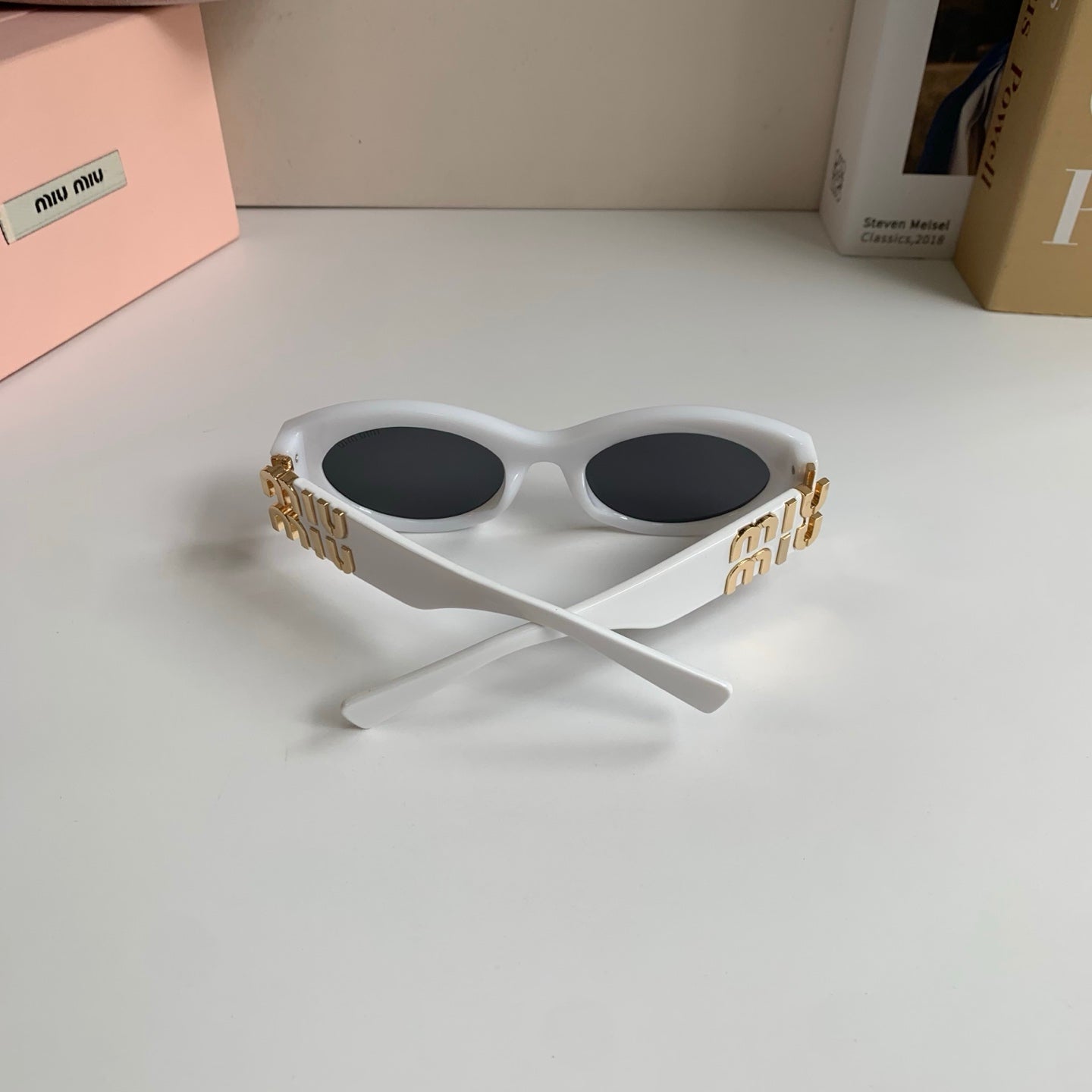 Miu Miu Fashion Silver Lens Sunglasses for Men & Women - 466087 - detail image 7
