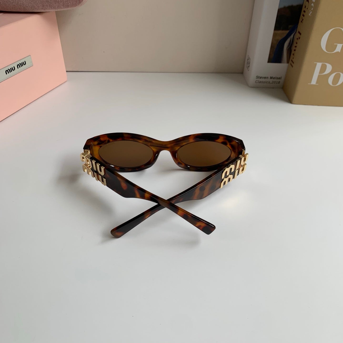 Miu Miu Fashion Brown Lens Sunglasses for Men & Women - 466089 - detail image 7