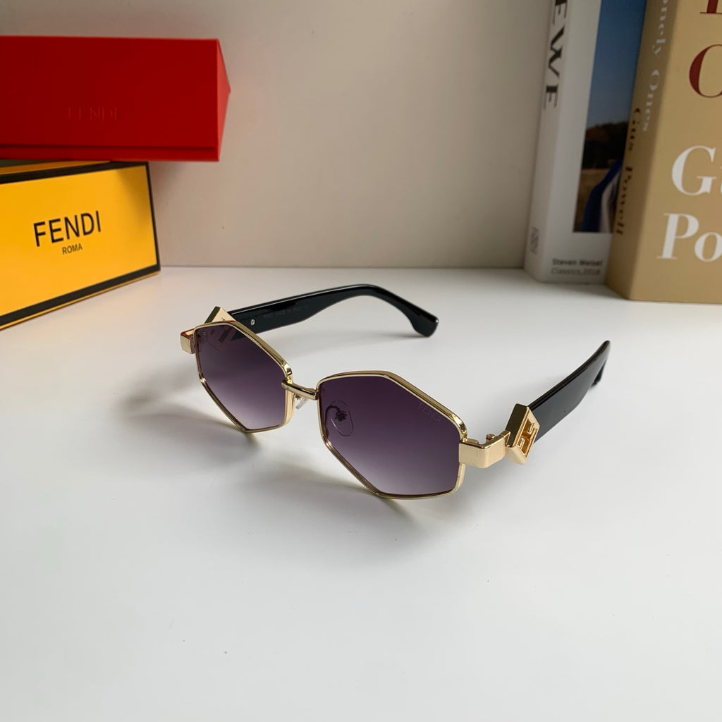Fendi Metal Fashion Silver Lens Sunglasses for Men & Women - 487758 - detail image 2