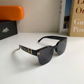 Hermès Square Black Lens Sunglasses for Men & Women