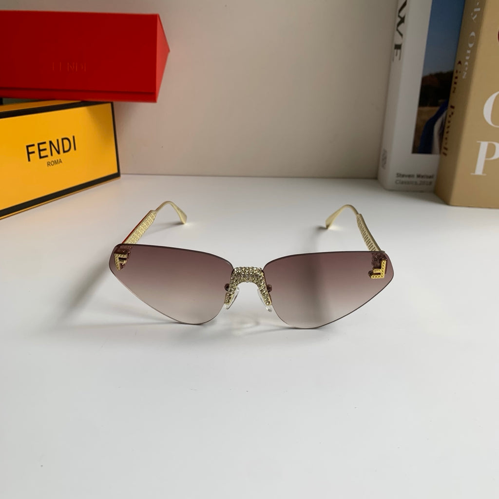 Fendi Metal Fashion Silver Lens Sunglasses for Men & Women - 487766 - detail image 3