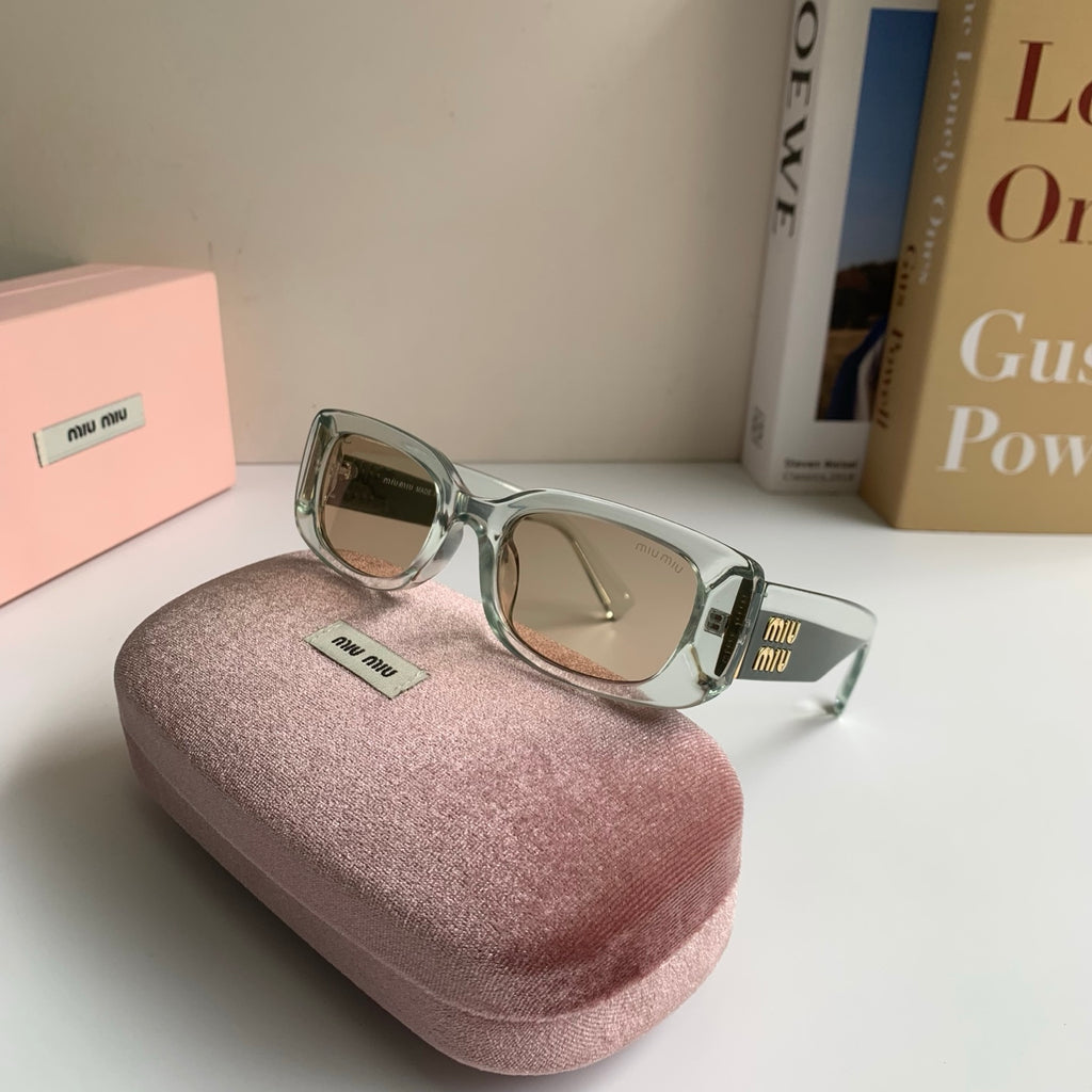 Miu Miu Square Silver Lens Sunglasses for Men & Women - 487734 - detail image 5