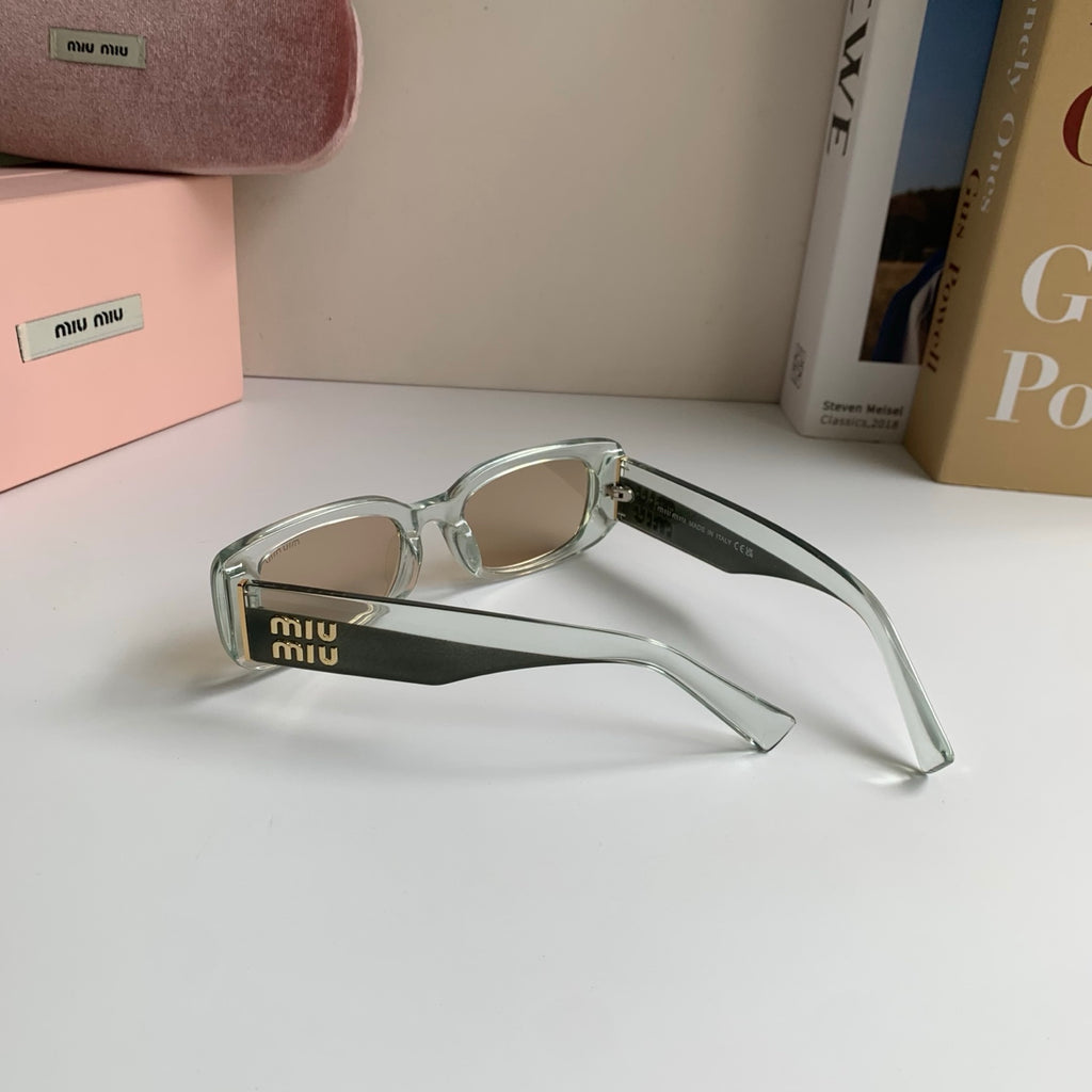 Miu Miu Square Silver Lens Sunglasses for Men & Women - 487734 - detail image 8