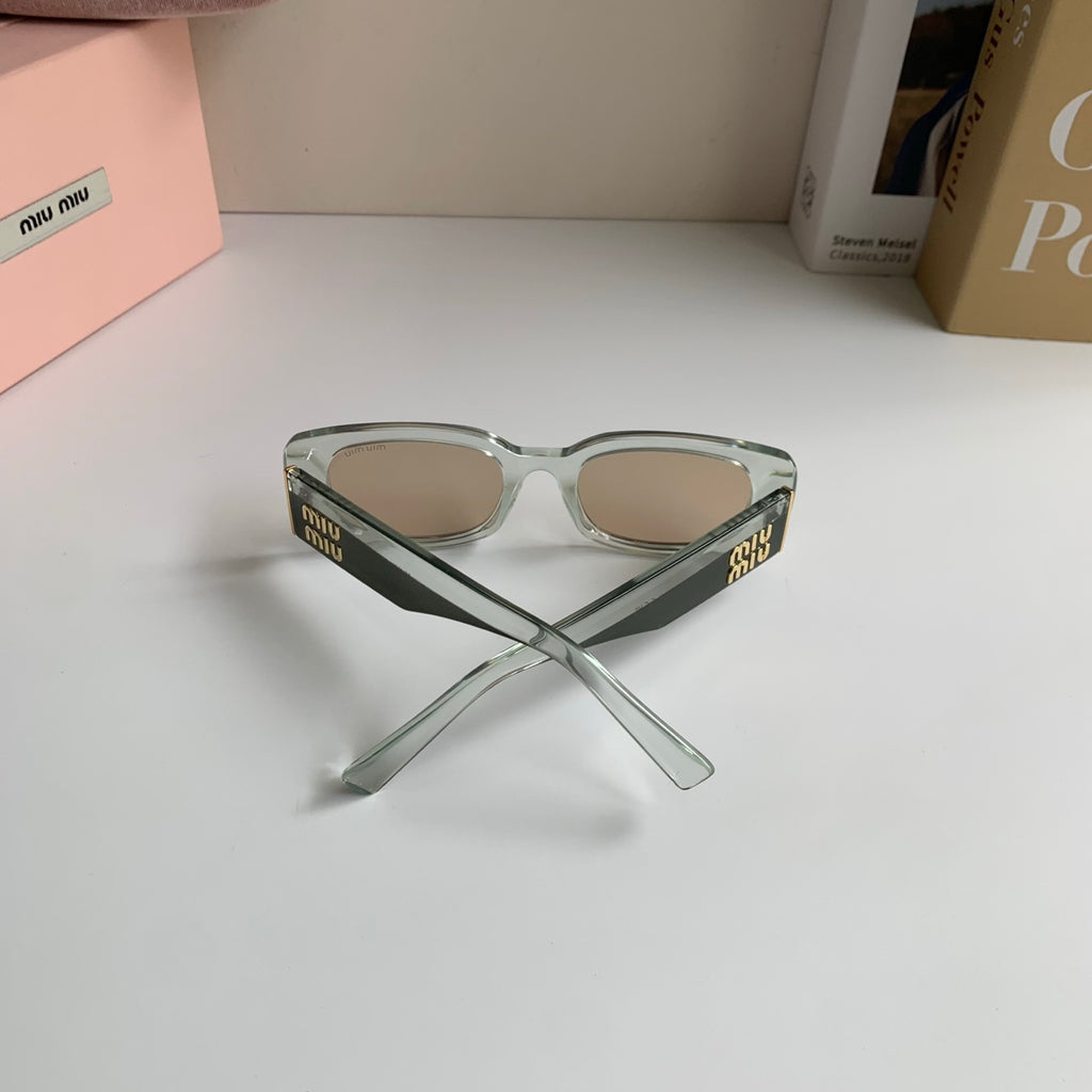 Miu Miu Square Silver Lens Sunglasses for Men & Women - 487734 - detail image 6