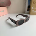 Miu Miu Square Gray Lens Sunglasses for Men & Women