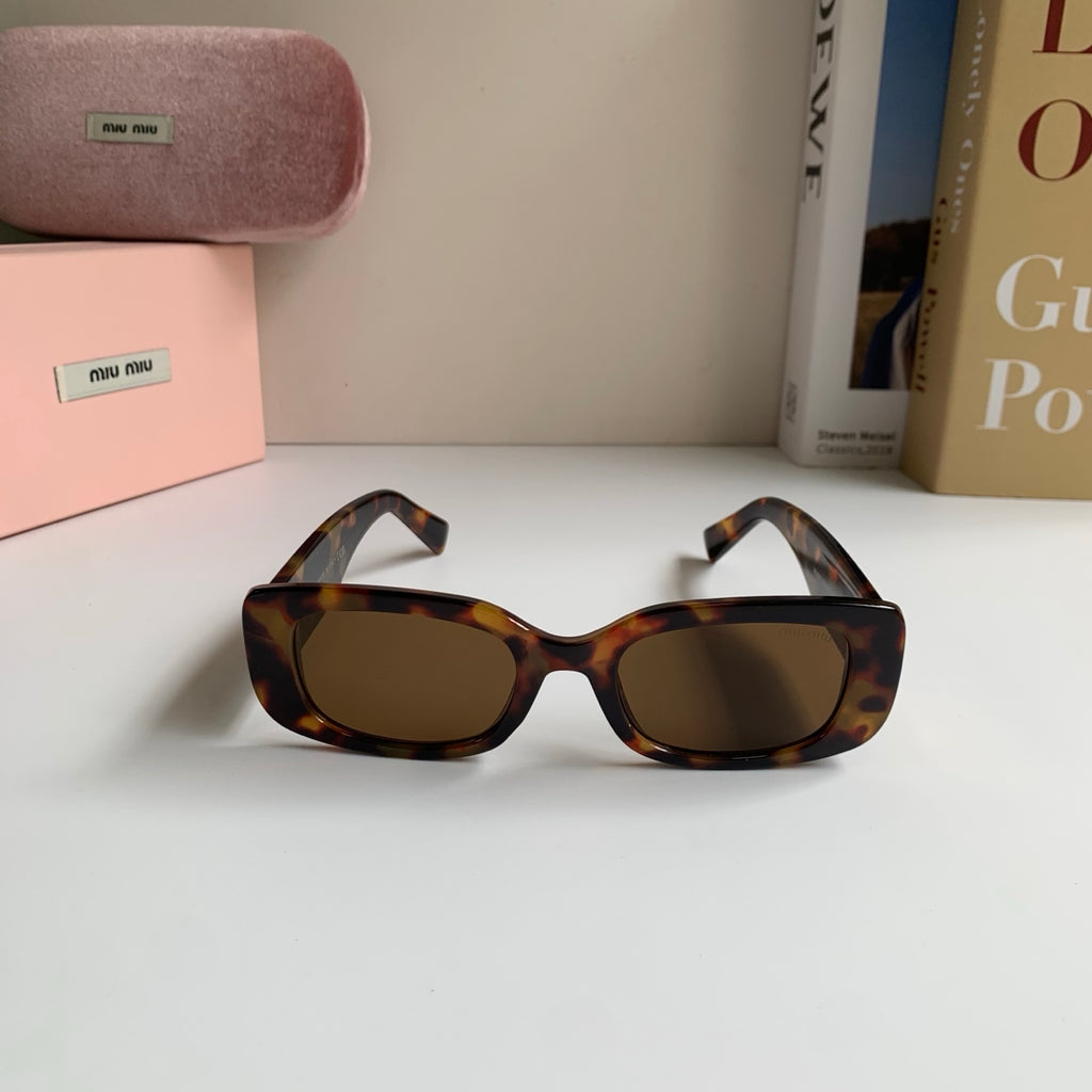 Miu Miu Square Brown Lens Sunglasses for Men & Women - 487736 - detail image 3