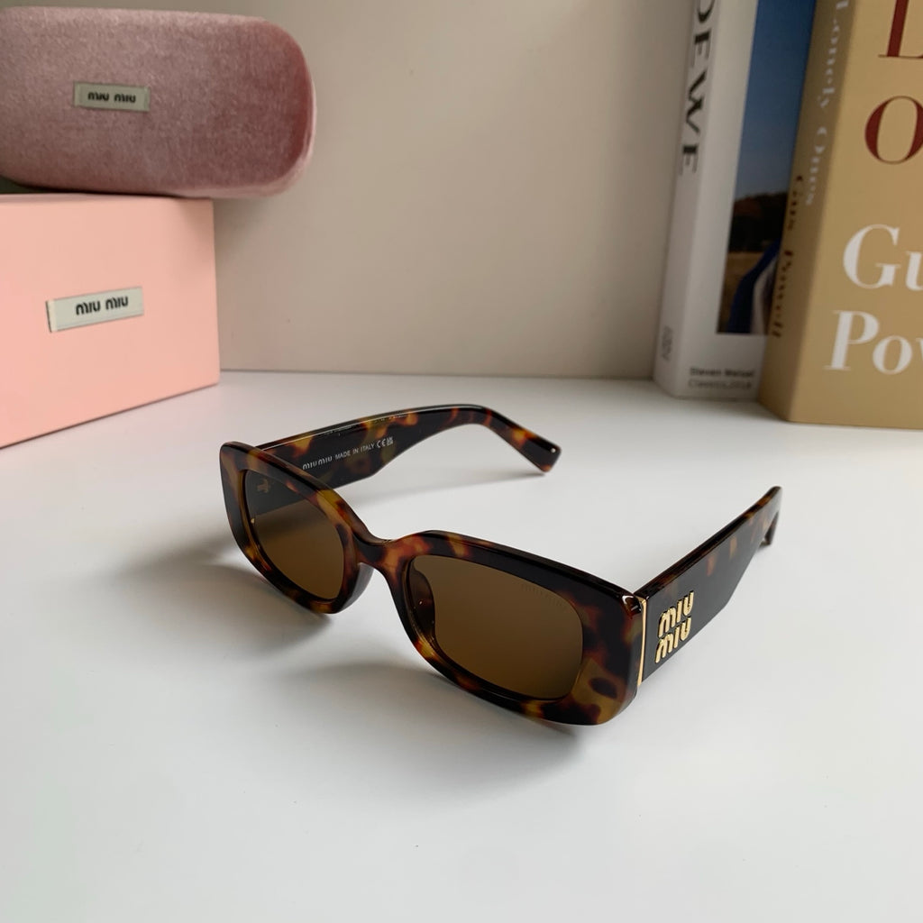 Miu Miu Square Brown Lens Sunglasses for Men & Women - 487736 - detail image 2