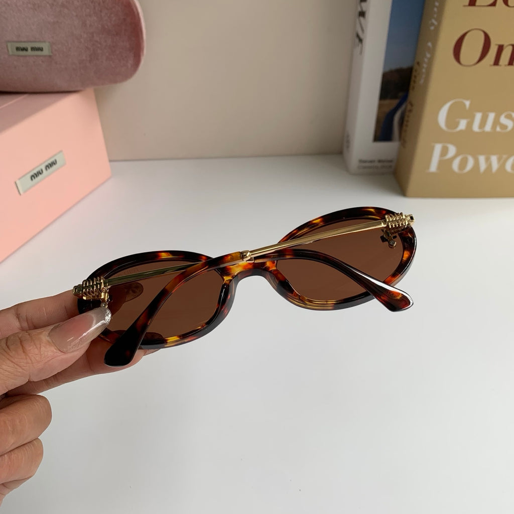 Miu Miu Square Brown Lens Sunglasses for Men & Women - 487620 - detail image 6