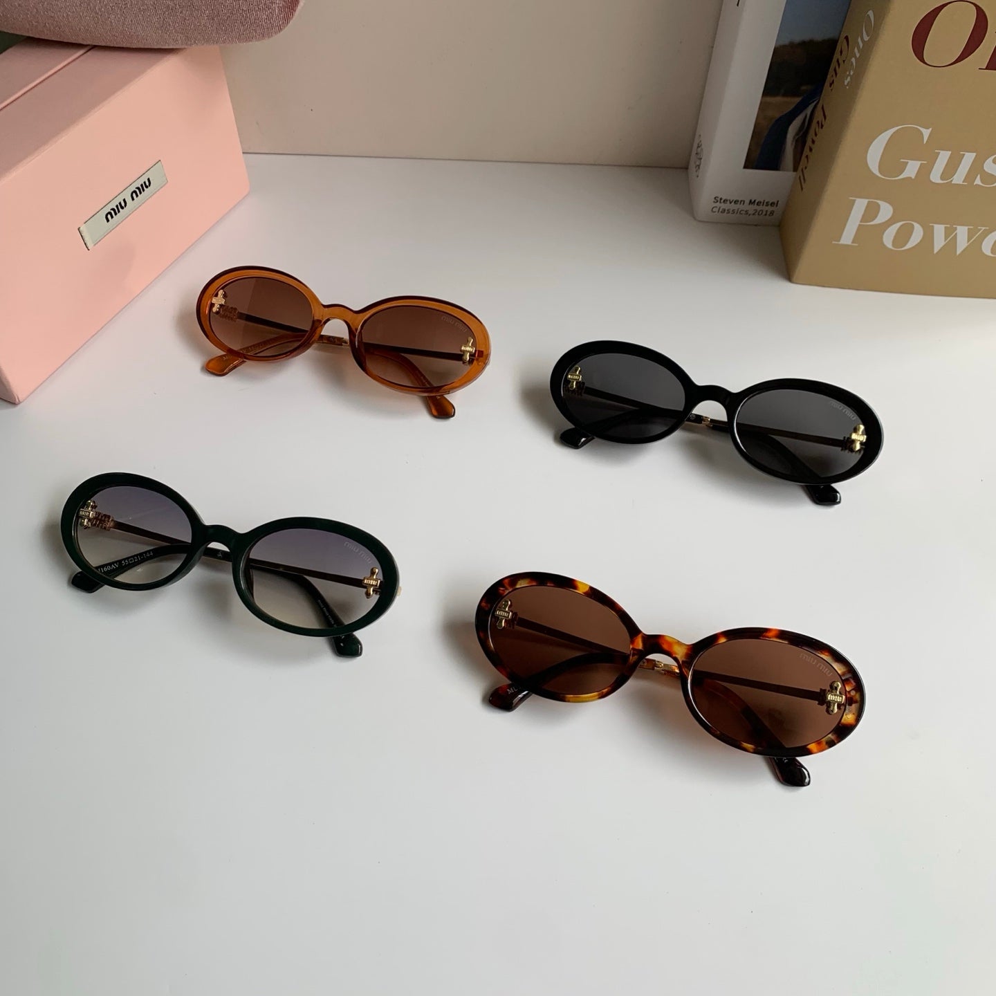 Miu Miu Square Brown Lens Sunglasses for Men & Women - 487620 - detail image 9