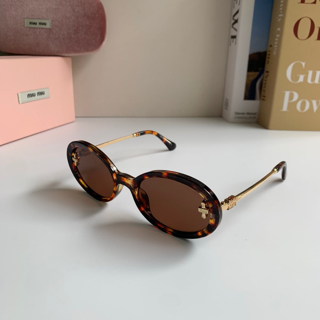 Miu Miu Square Brown Lens Sunglasses for Men & Women - 487620 - detail image 2