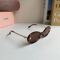 Miu Miu Square Brown Lens Sunglasses for Men & Women - 487620