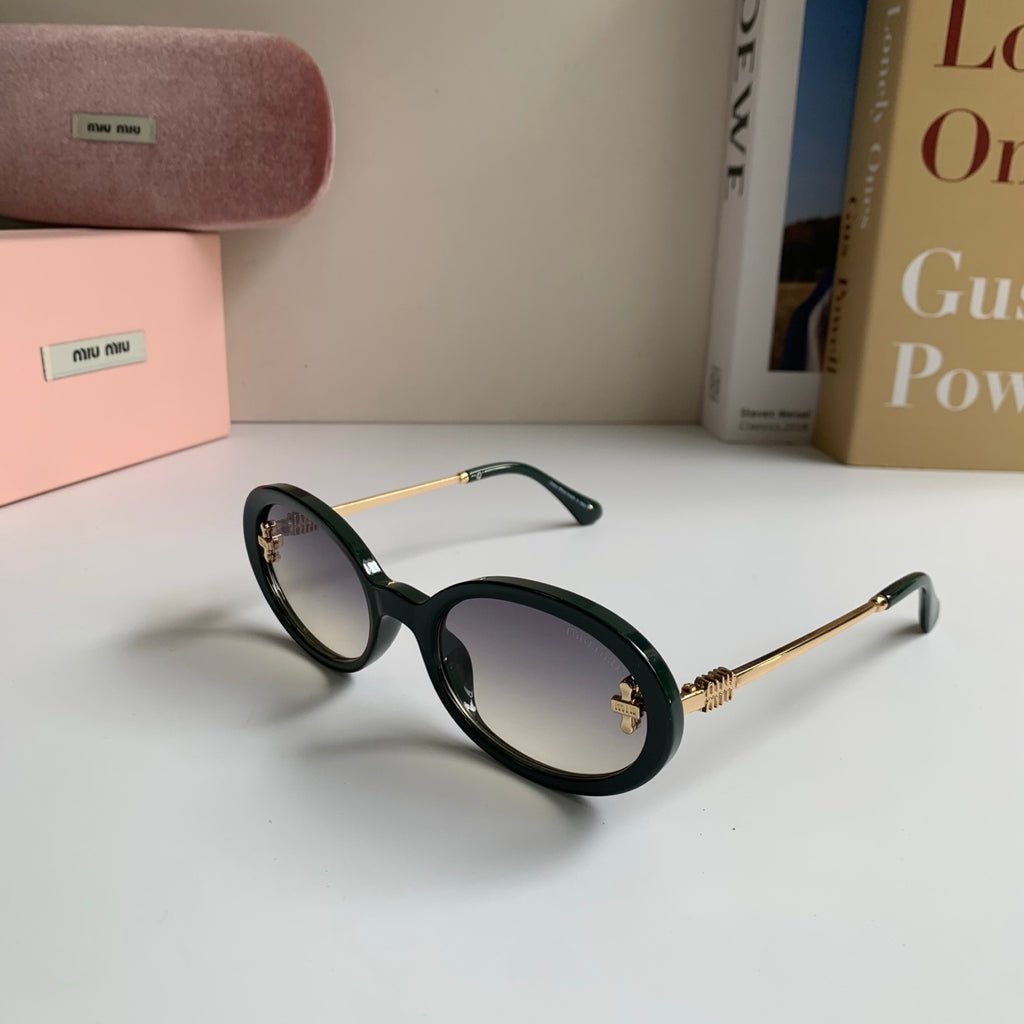 Miu Miu Square Silver Lens Sunglasses for Men & Women - 487621 - detail image 2