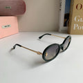 Miu Miu Square Silver Lens Sunglasses for Men & Women - 487621