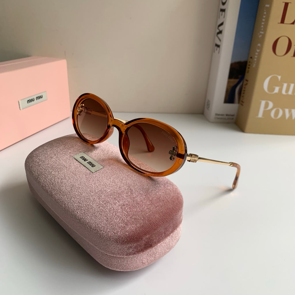 Miu Miu Square Brown Lens Sunglasses for Men & Women - 487622 - detail image 5